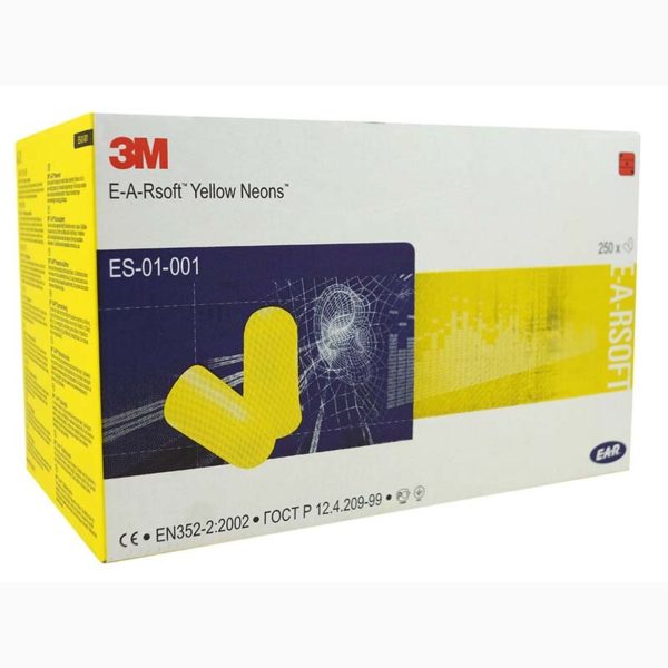 3M Gehörschutzstöpsel neongelb