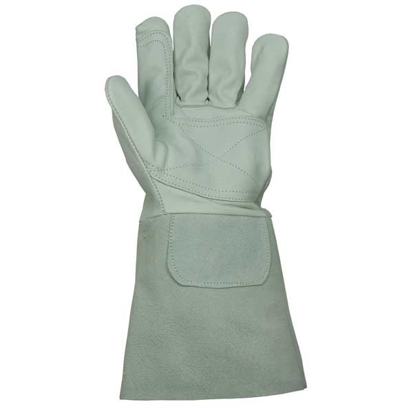Feuerwehrhandschuh, 5- Finger Rind- / Vollleder – Bild 2