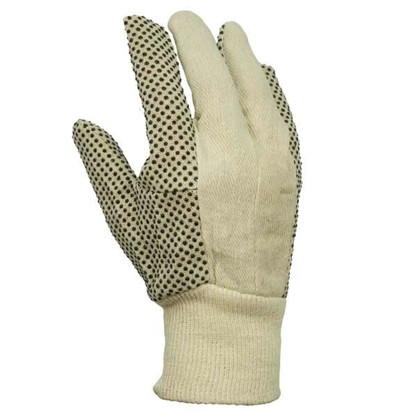 300 Köper- Handschuh genoppt Größe 10