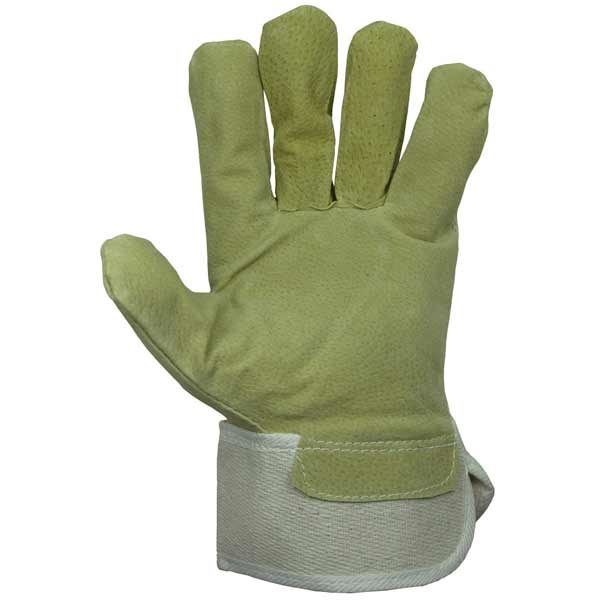 Schweins-/Spaltleder-Handschuh – Bild 2